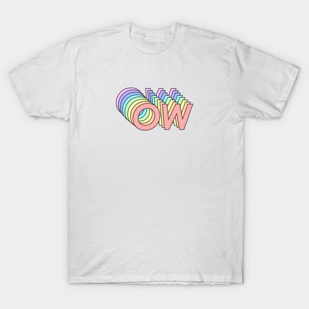 Ow T-Shirt by laundryday